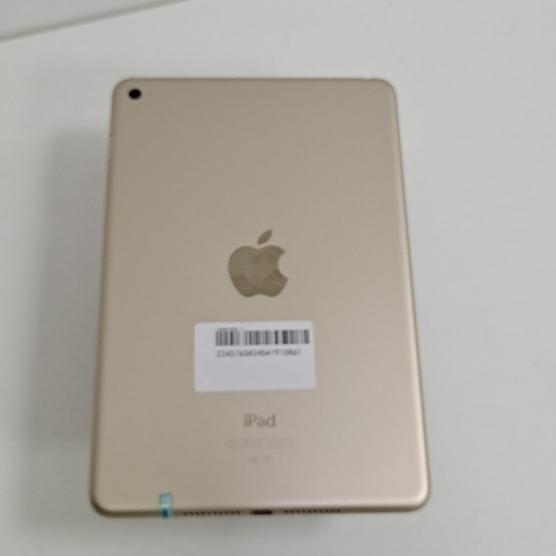 苹果【iPad mini 4】WIFI版 金色 128G 国行 95新 