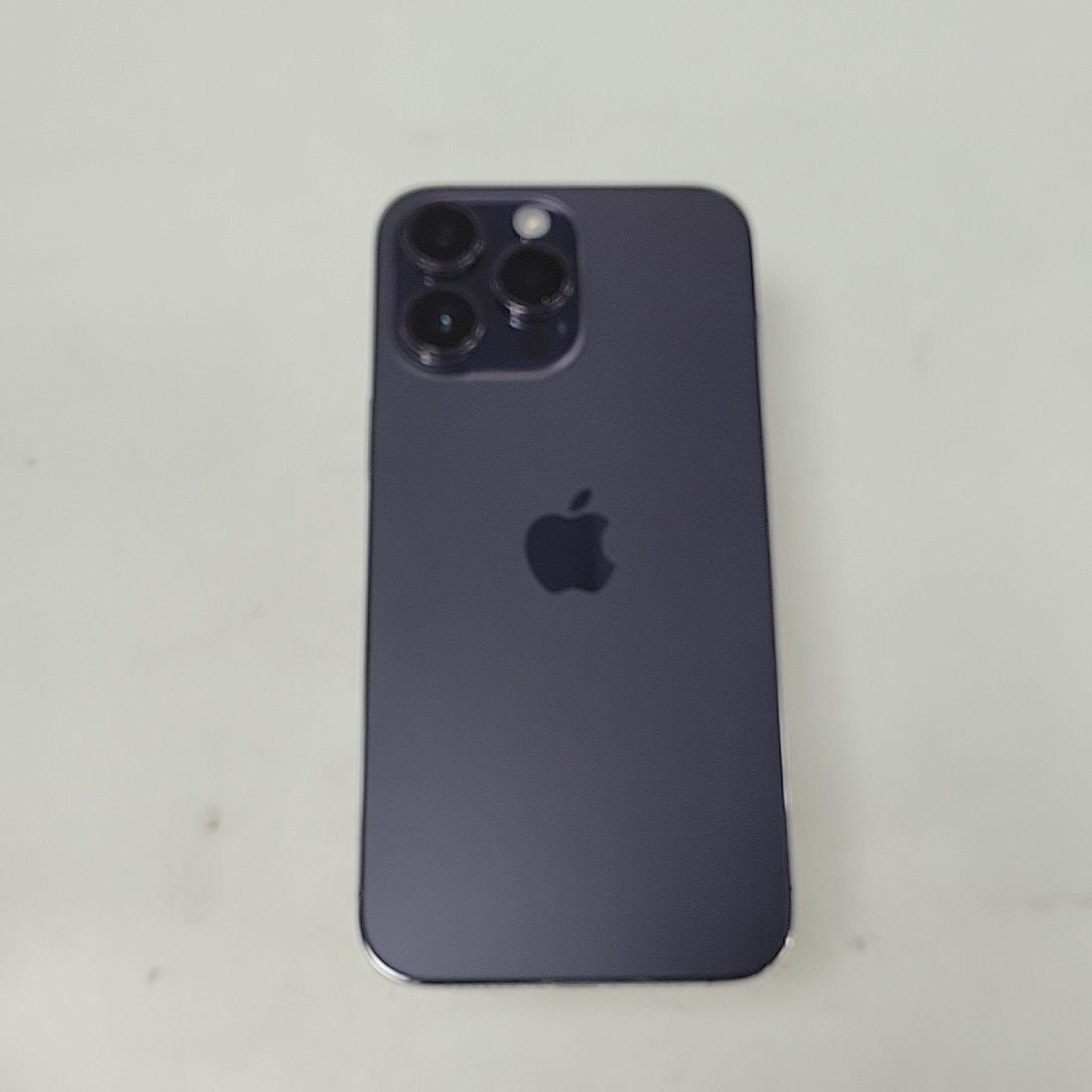 苹果【iPhone 14 Pro Max】5G全网通 暗紫色 256G 国行 99新 