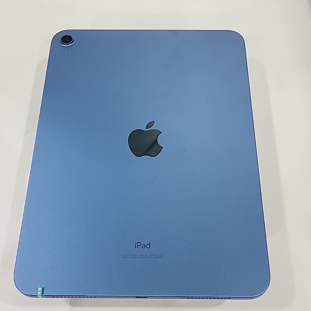 苹果【iPad10 10.9英寸 22款】WIFI版 蓝色 64G 国行 95新 